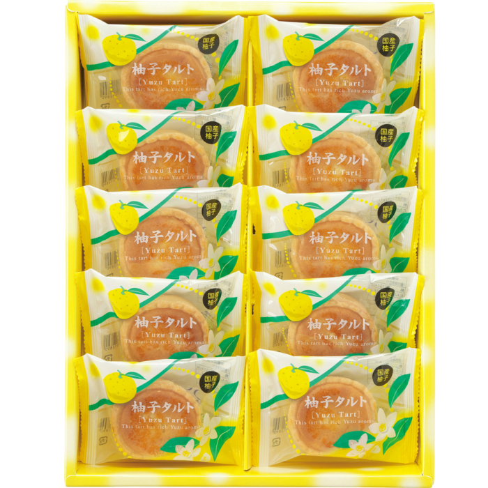 柚子タルト10個入商品画像