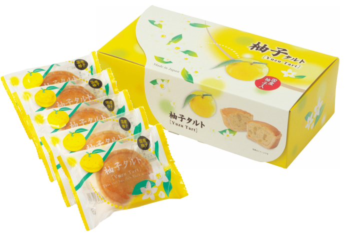 柚子タルト5個入商品画像