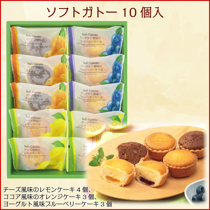 ソフトガトー 10個入
