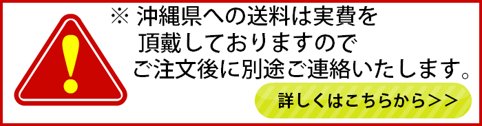 沖縄県への送料は実費を頂戴しております