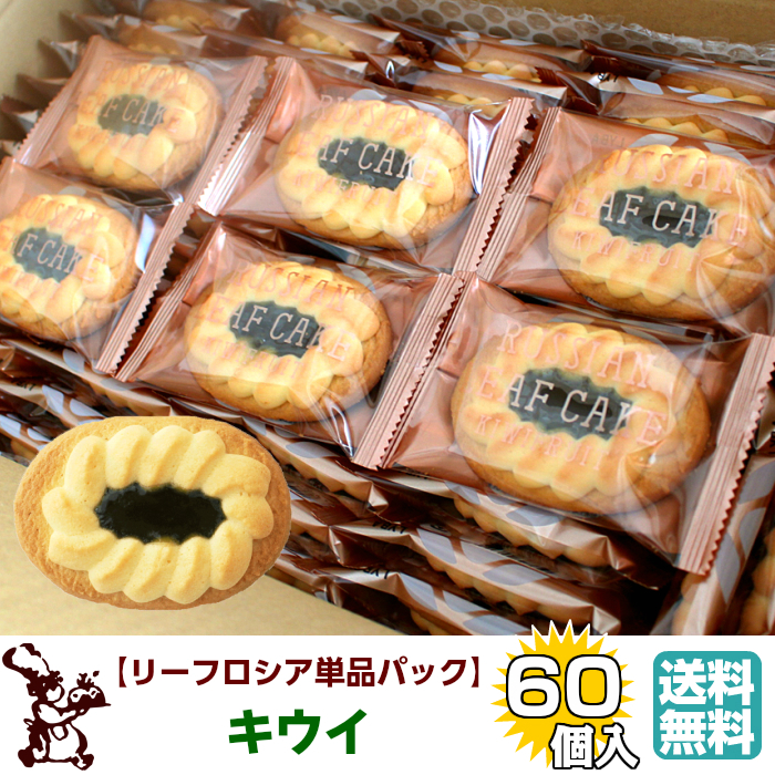 リーフロシア 単品 パック 60個入 キウイ 送料無料 5,400円