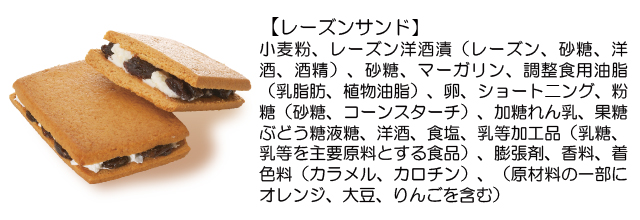 さのまる　レーズンサンド