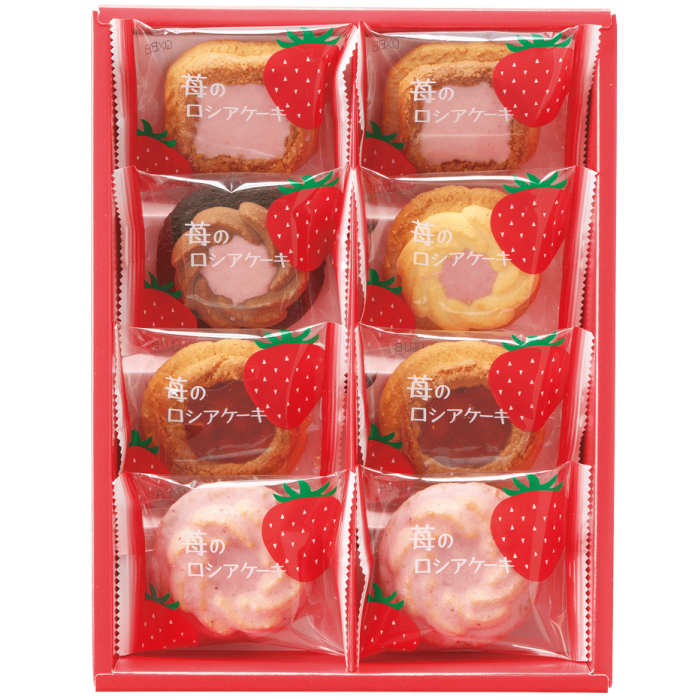 苺のロシアケーキ8個入商品画像