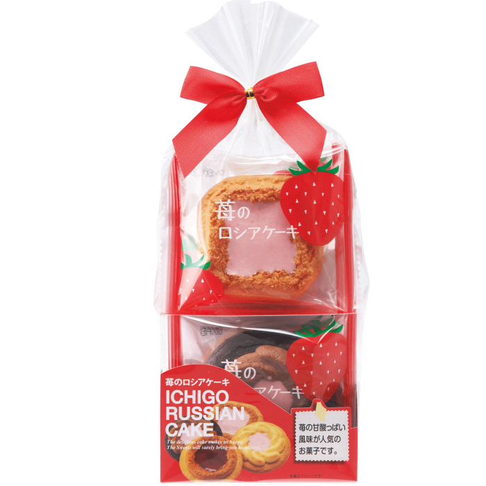 苺のロシアケーキ6個入商品画像