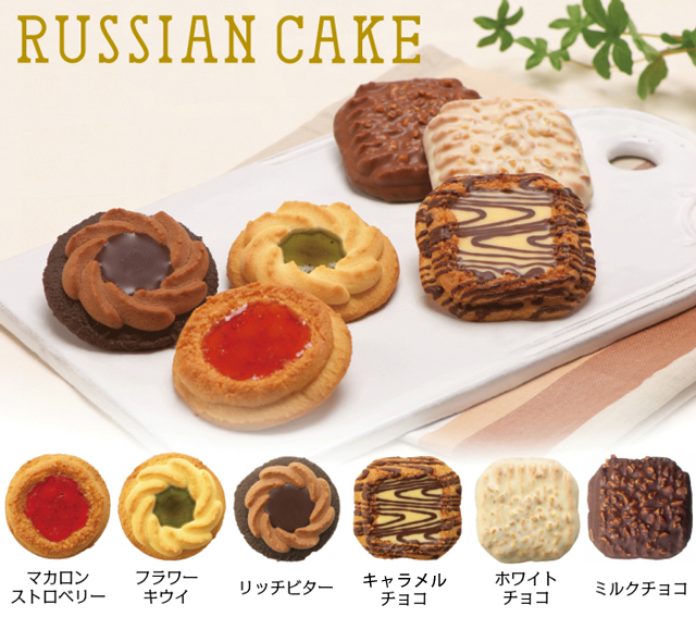  ロシアケーキイメージ
